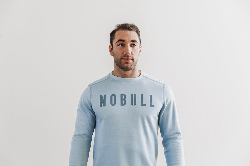 Sweats NOBULL Homme Bleu - NOBULL Crew,France (5098-AGVYT)